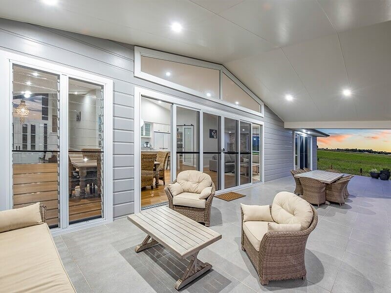 Custom verandah by CRJ Designer Homes a house builder in Bundaberg