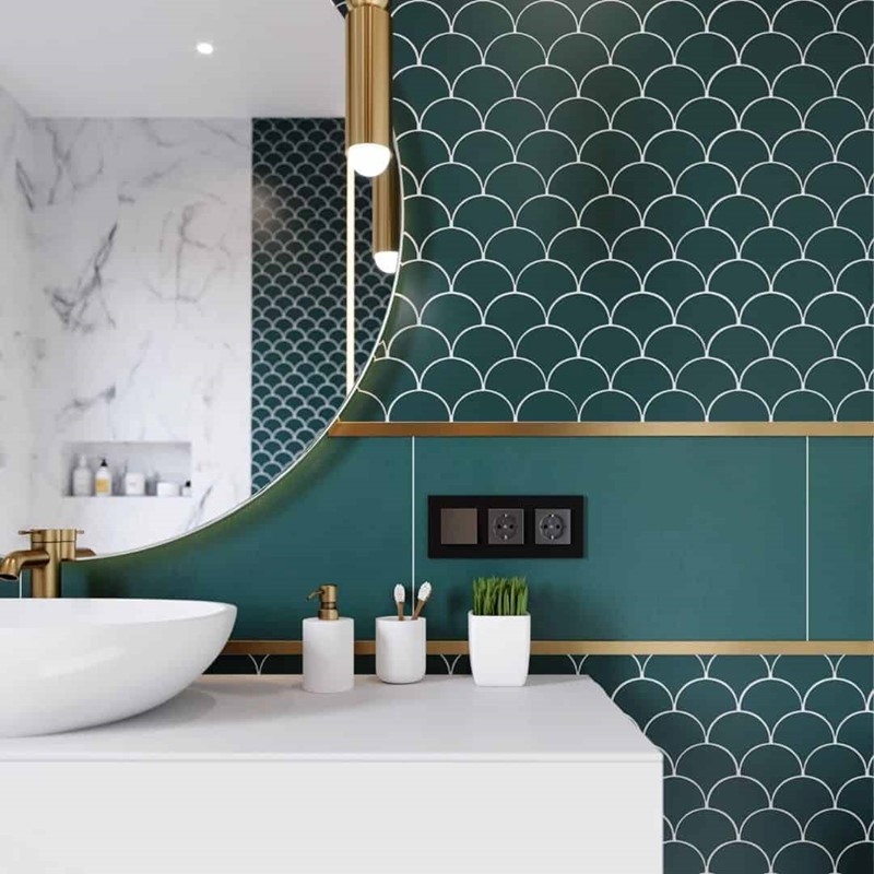 Darker green colour scheme