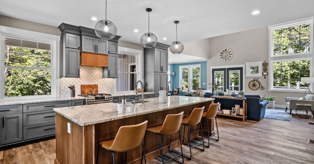 Kitchen upgrades are great for resale value.