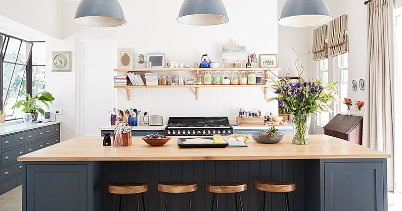 Large family kitchen for a multi-generational home