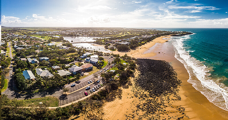 Bargara beach Queensland