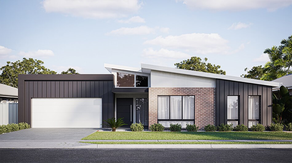 Dark facade for The Coastal Breeze