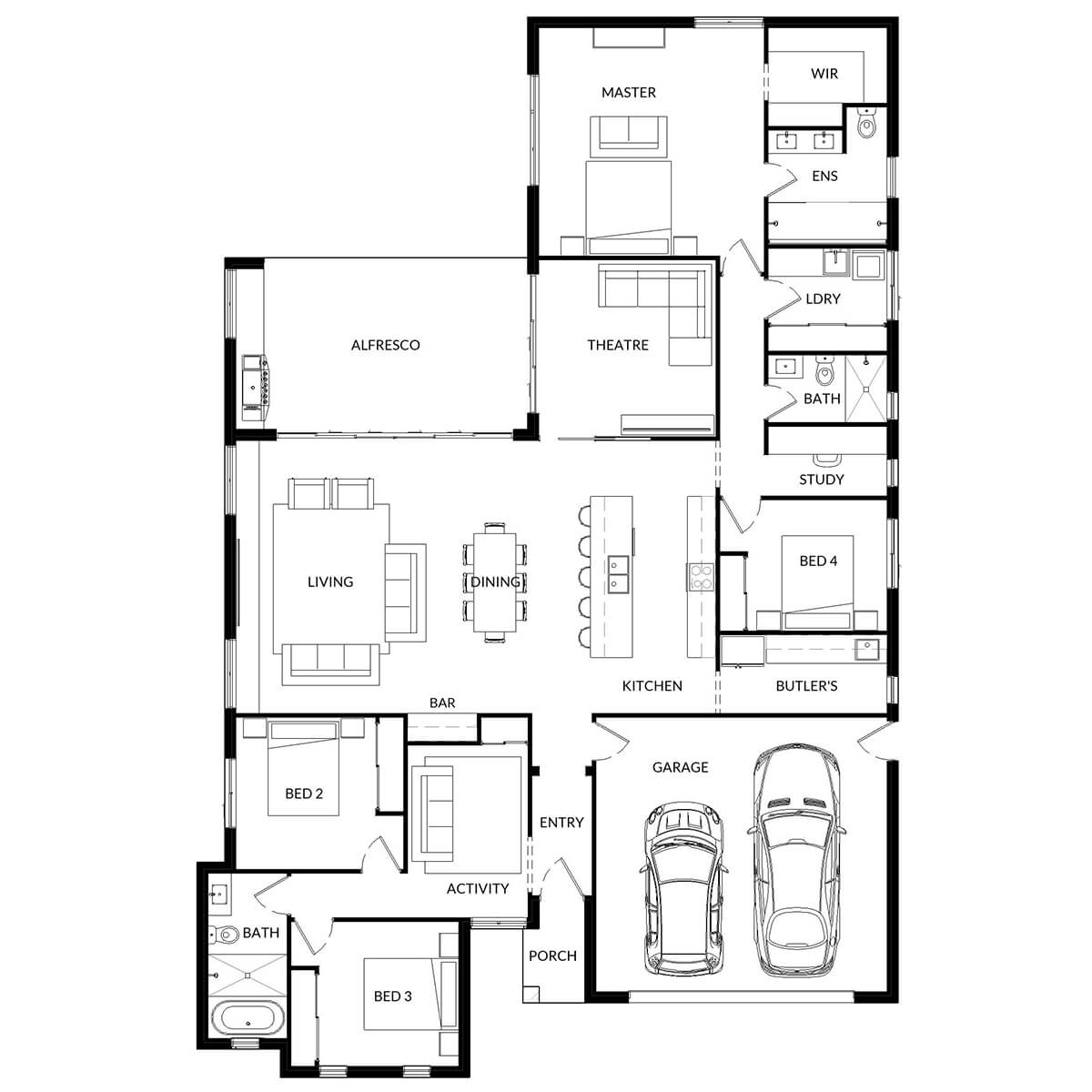 Floorplan: The Sanctuary
