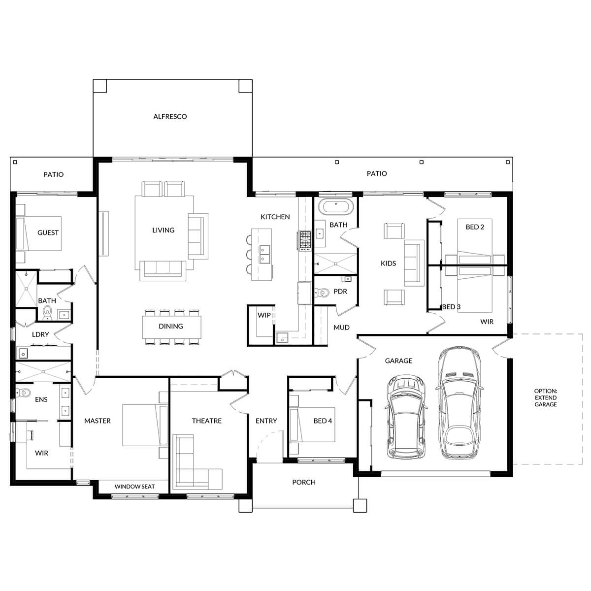 Floorplan: The Horizon