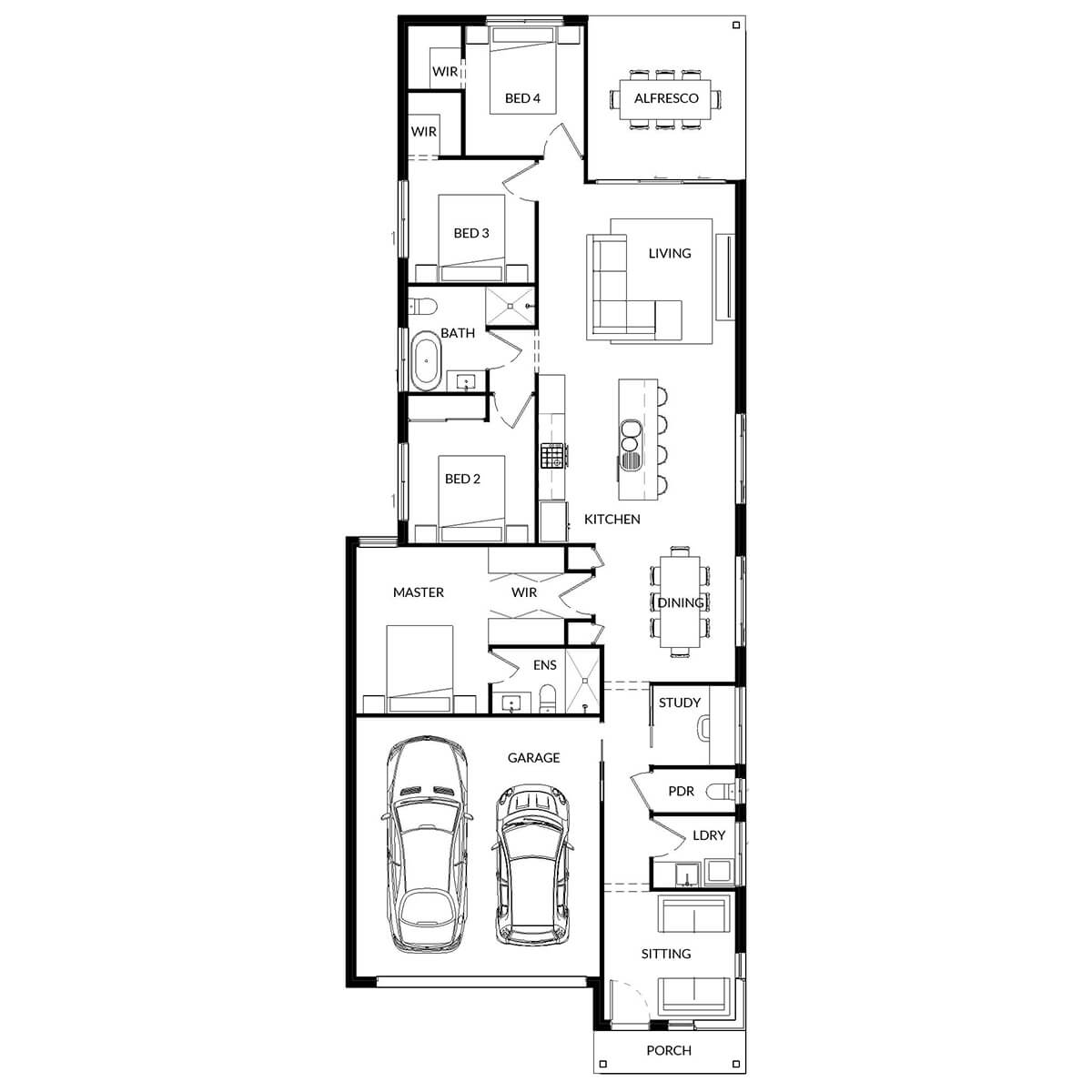 Floorplan: The Quill