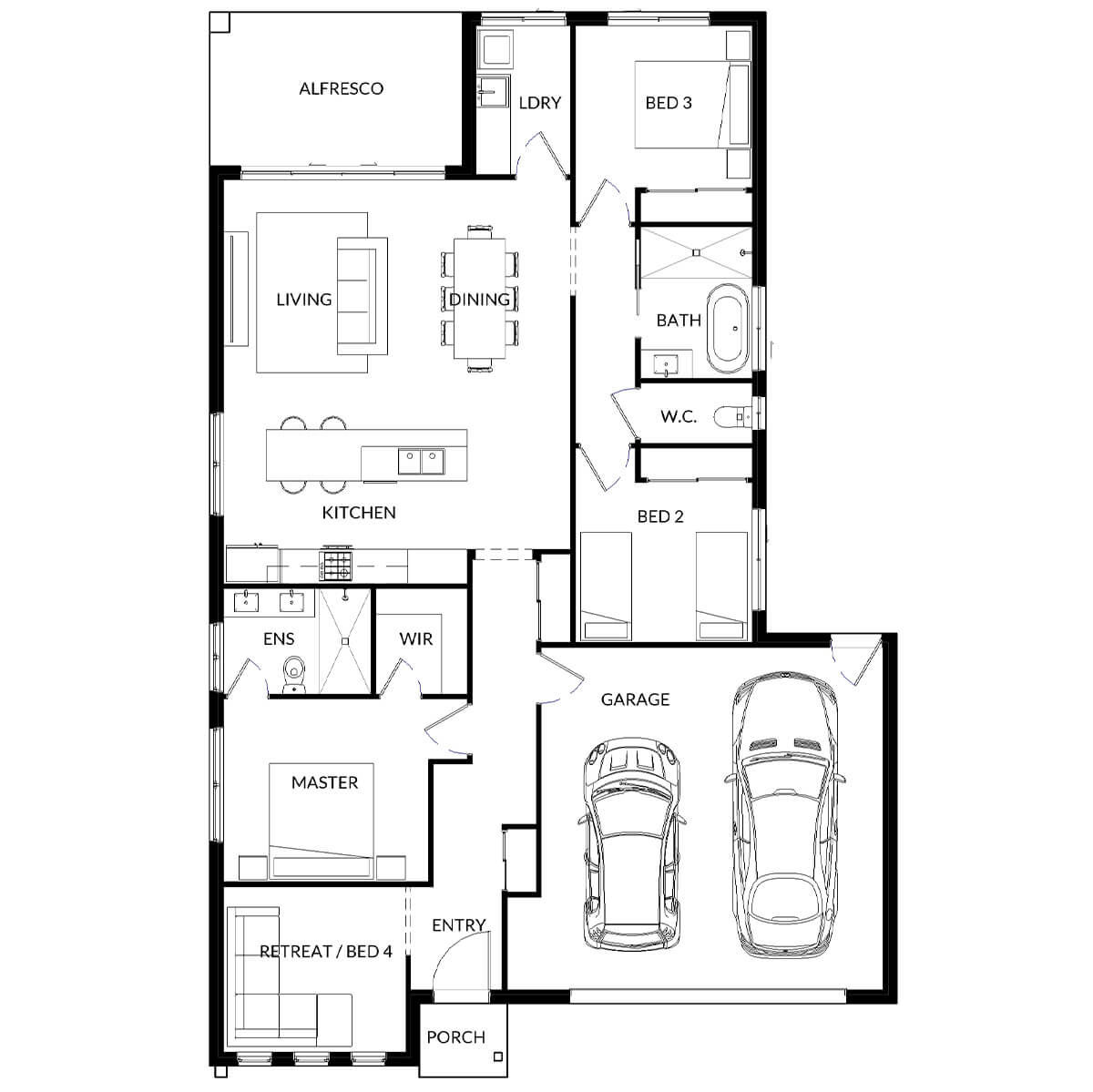 Floorplan: The Serenity
