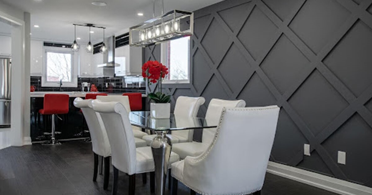 Paneling feature wall