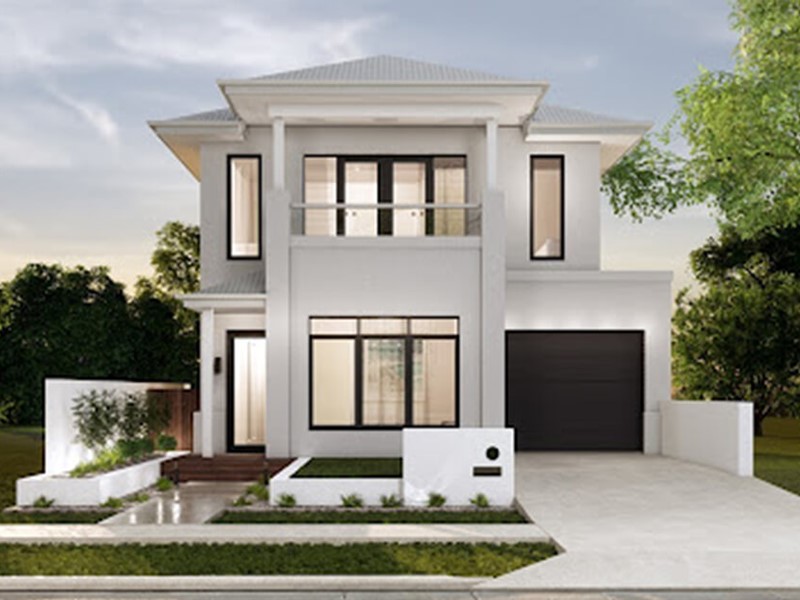 Narrow house plan