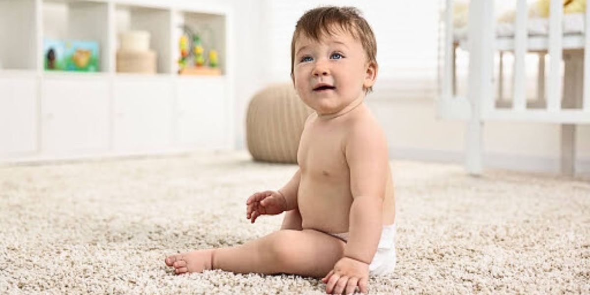 carpet with baby