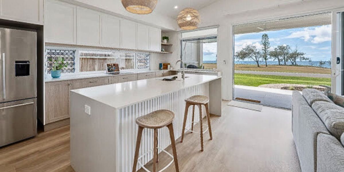 laminate flooring in kitchen