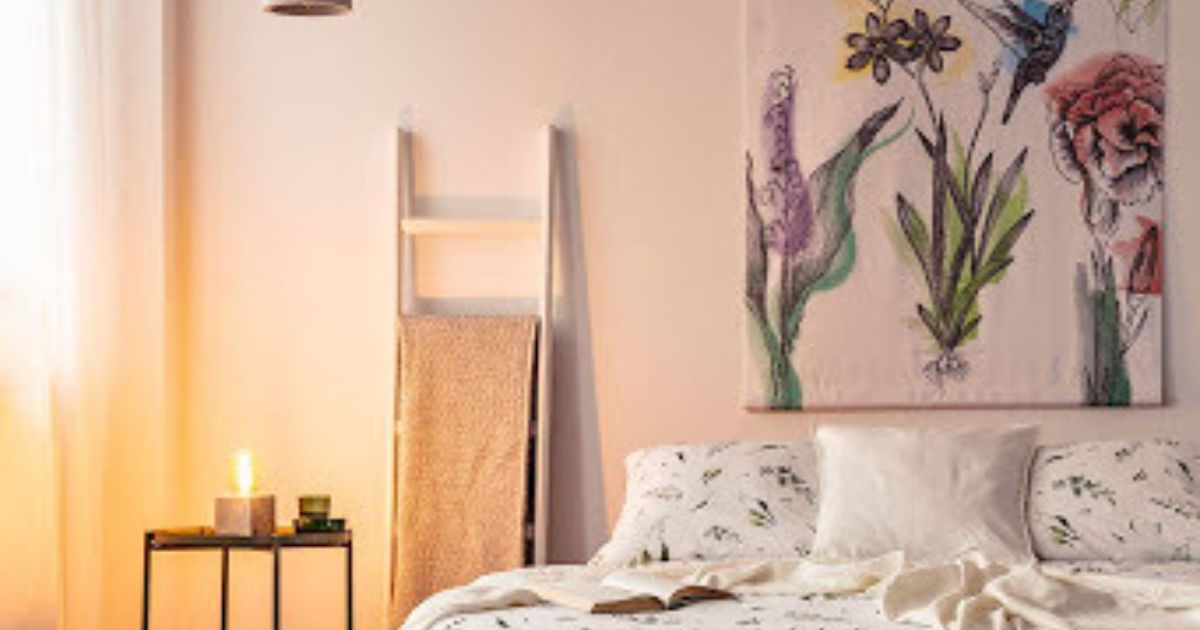 tapestry in bedroom